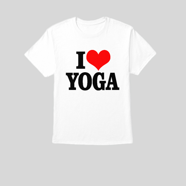 I Love Yoga Tee